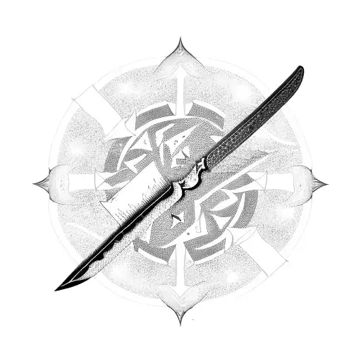 Sword With Stars And Taurus