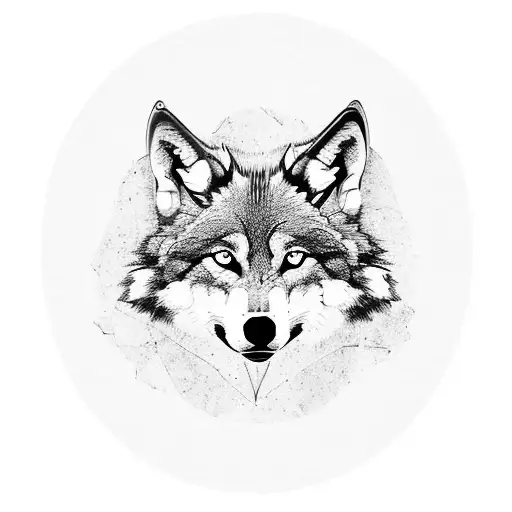 Holwing Wolf On A Cliff