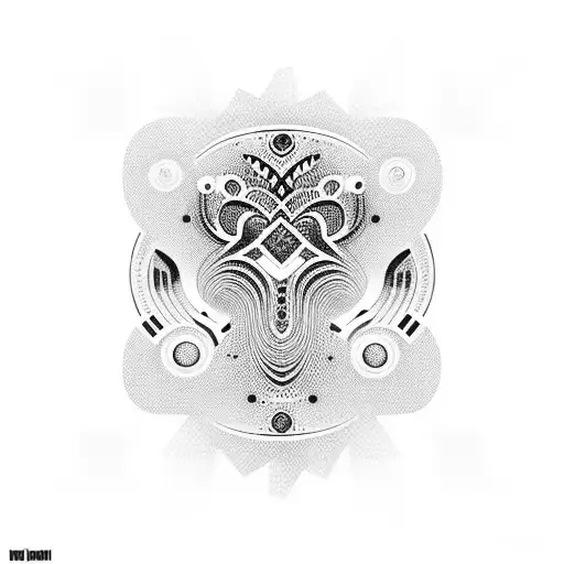 Number 011100 With Gothic Design