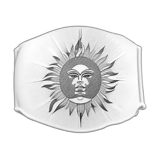 Filipino Sun For Fore Arm Sleeve