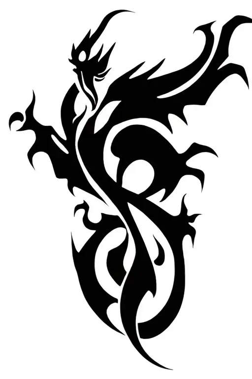 Manta Ankh Dragon Flying