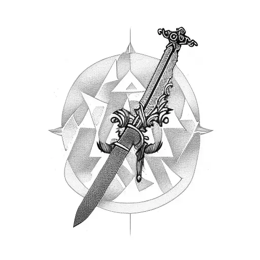 Hephaestus Working On Sword