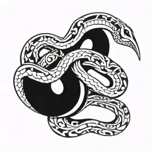 Alphabet Snake Wrapping