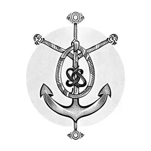 Anchor & Infinity Symbol