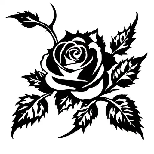 Rose And Thorn Bramble