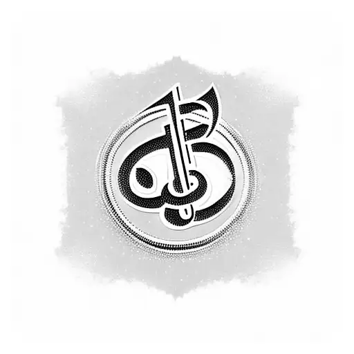 Clef Note Surrounded By Musical Notes In Shape Of A 5 Star