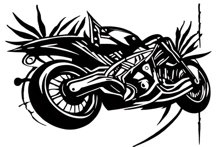 Sagittarius Motorcycle Tropic