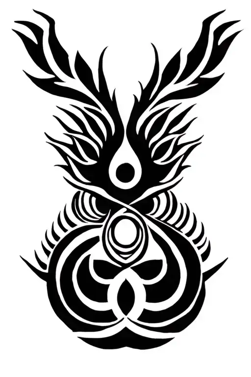 Ancient Soul Protection And Chakras Symbol