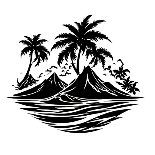 Hawaii And Alaska Scene