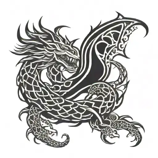 Jormungandr Dragon Ouroboros