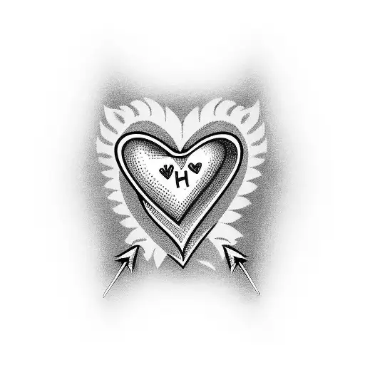 The Name Beth In A Heart With An Arrow