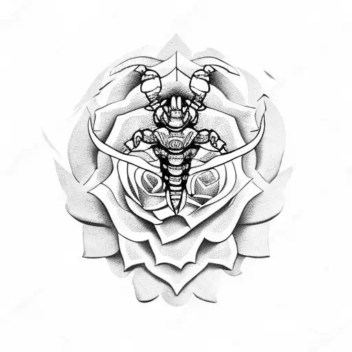 Scorpio And Rose