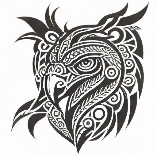 Inca Hawk Representation Front Face