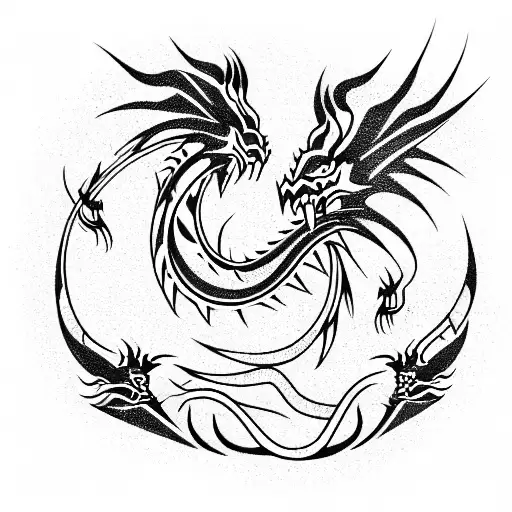 Western Dragon Of Greed