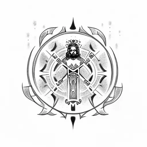 Nordic Jesus Crusifixion