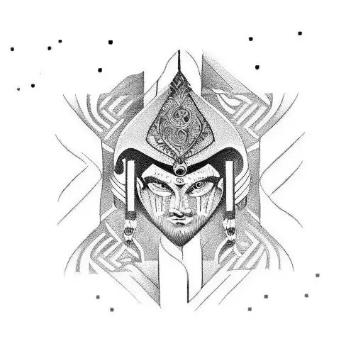 Souvik Written Line Art