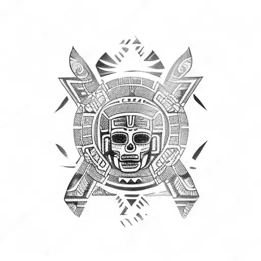 El Salvadorian Mayan Sleeve