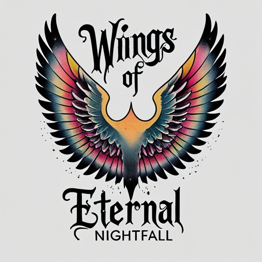Wings of Eternal Nightfall Tattoo idea