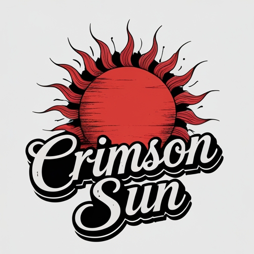 Crimson Sun Tattoo idea