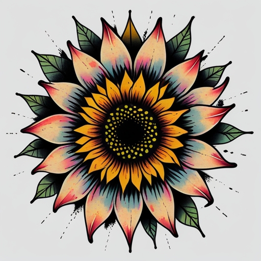 Sunflower Geometrical