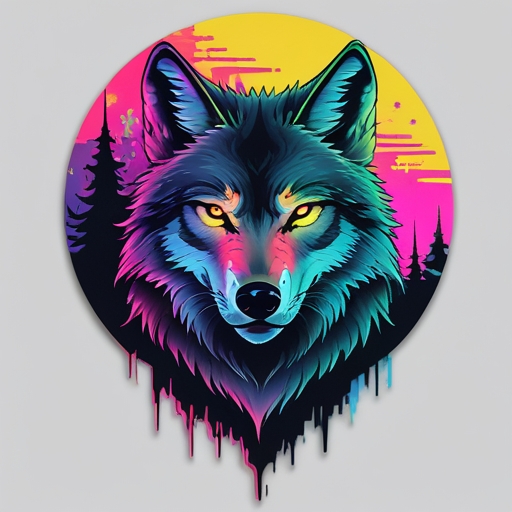 Moonlit Shadow of the Wolf