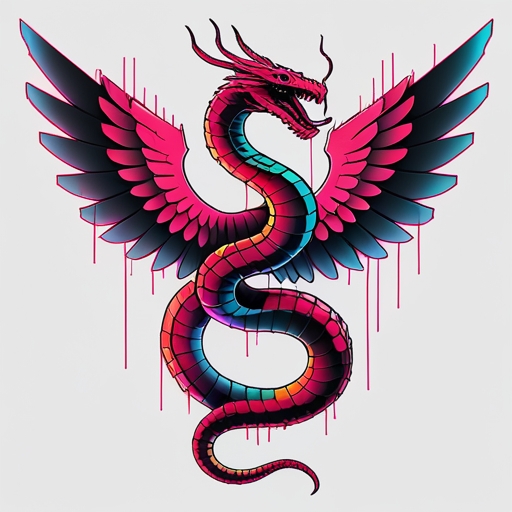 Crimson Winged Serpent