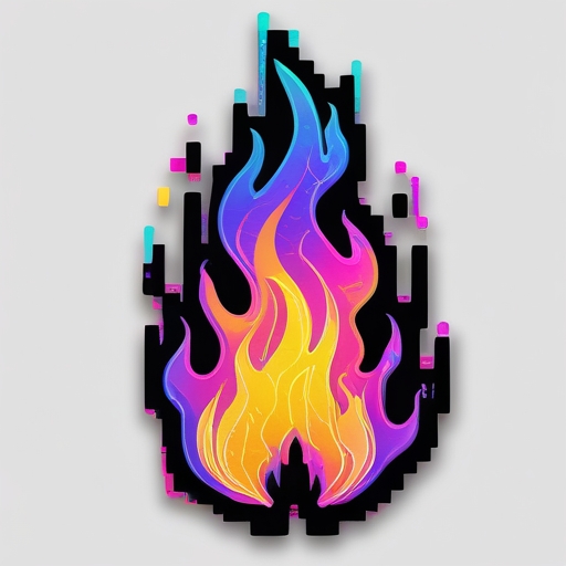 Ethereal Fire Tattoo idea