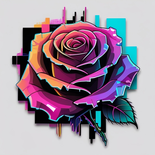 Glitched Rose