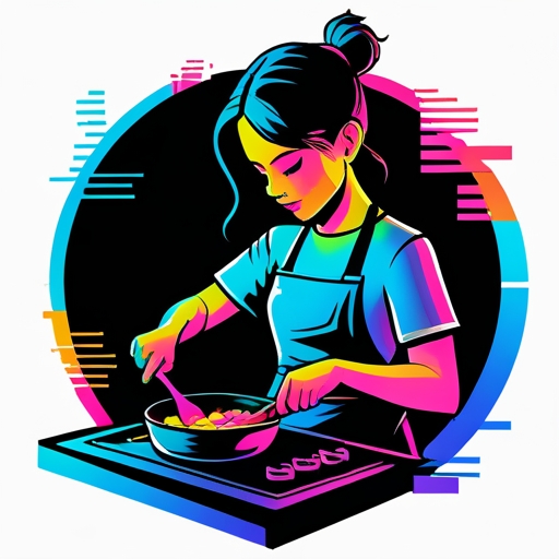 Girl Cooking