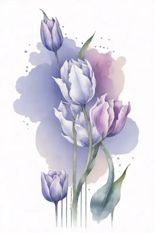 Resilience Rebirth Strength Determination Libra Tulips Inner Forearm