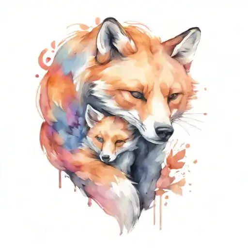 The Bear Hugs The Fox