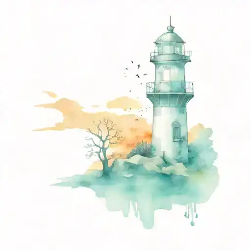 Skull Lighthouse Beach