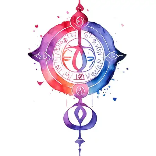 Libra Zodiac Sign Surrounded