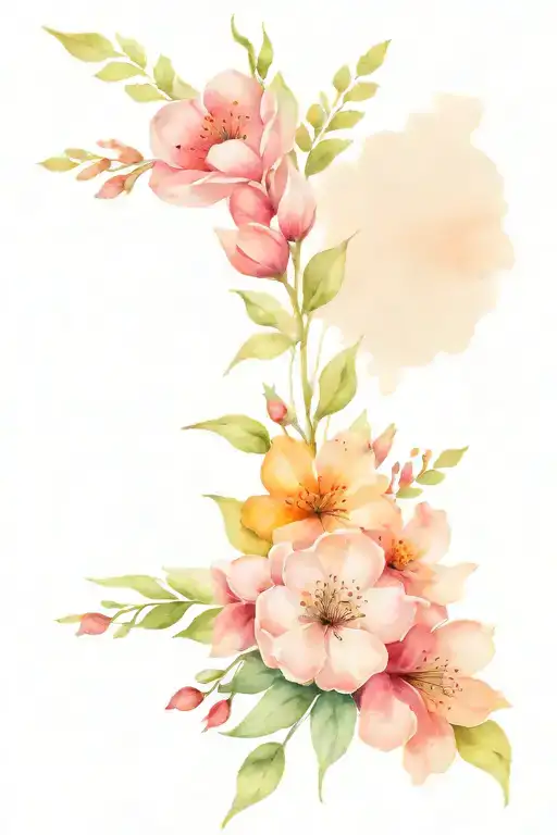 Floral Birth Month Flower Bouquet