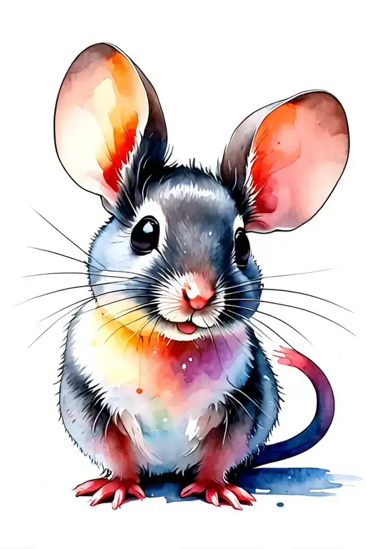 Mouse With Big Ears