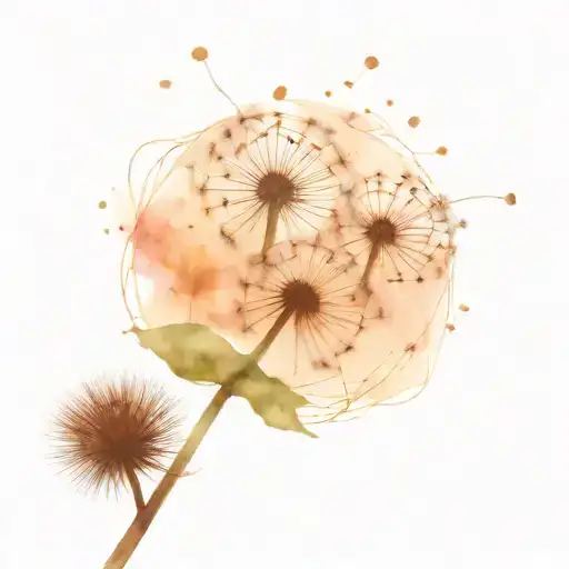 Dandelion Family Names Intertwined