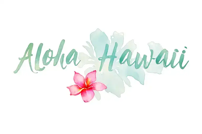 Aloha Hawaii Breastings High Hawaii