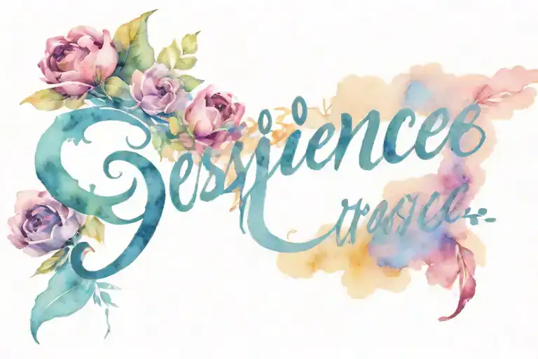 Resilience Quote Written Vertically Written