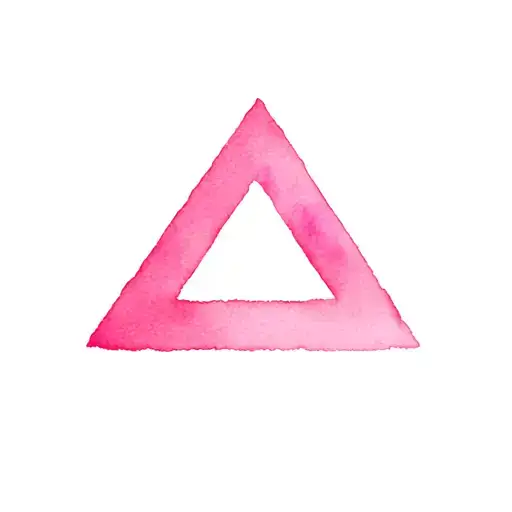 Lesbian Symbol Triangle