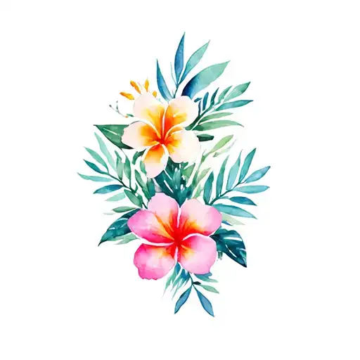 Paramedic With Hawaiian Flowers