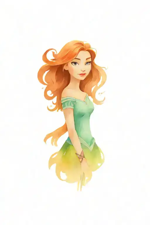 Disney Pocahontas Merida
