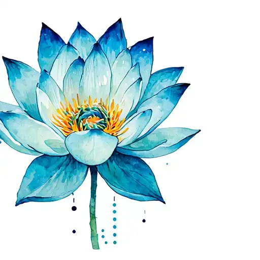 Lotus Flower And Morse Code Lick Here