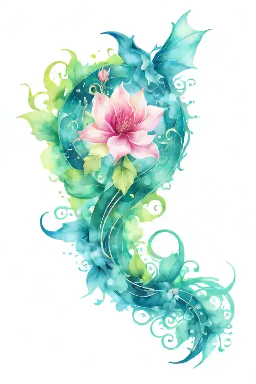 Dragons Music Flowers