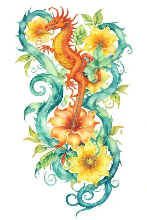 Dragons Flowers Music