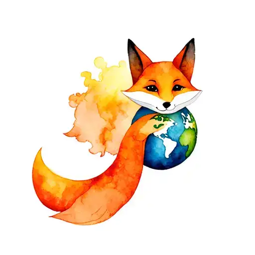 Tale Little Prince Superimposed Earth With The Fox