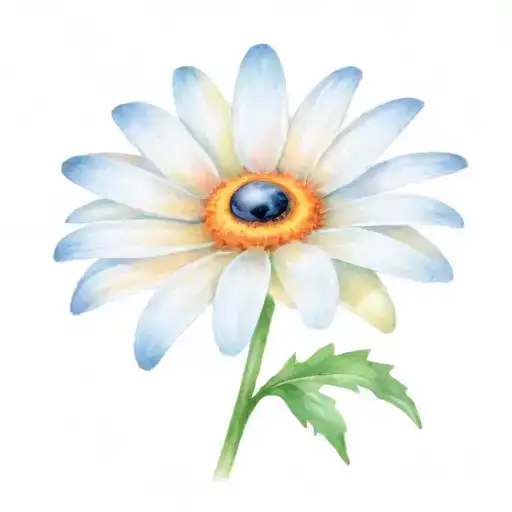 Moon Daisy With Ladybird