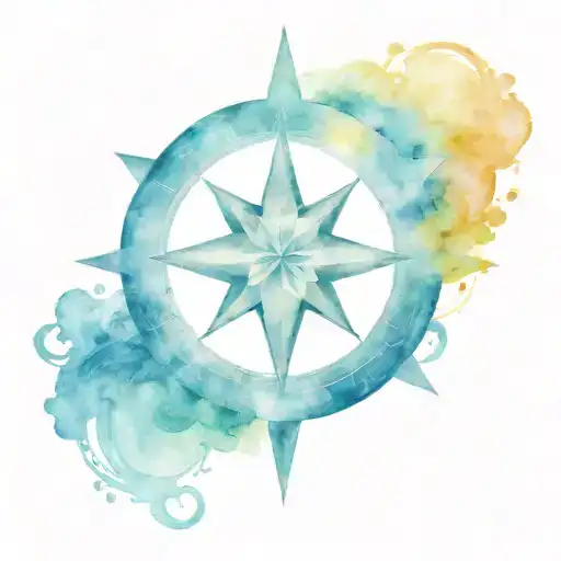 Angel Celestial Compass Guiding