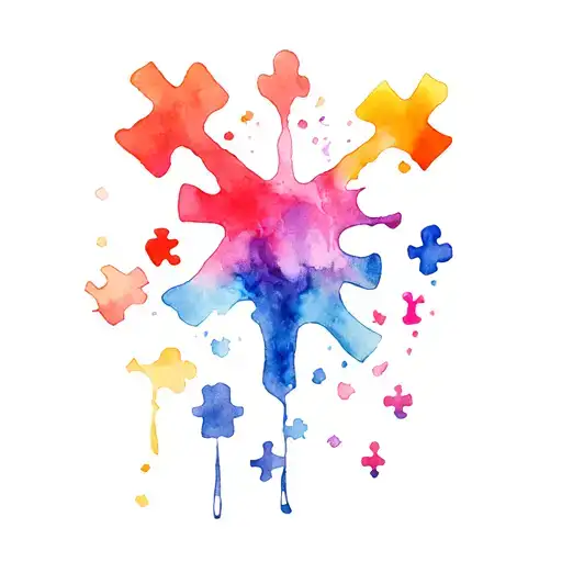 Autism Tattoo Son Born