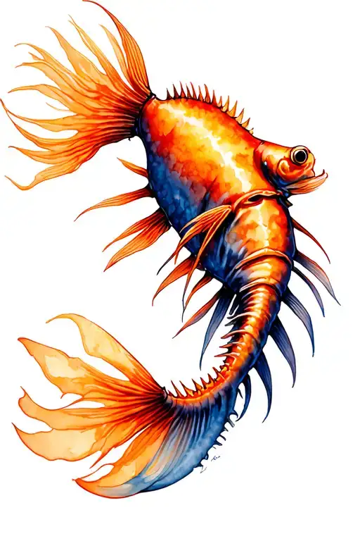 Angler Fish Surfacing