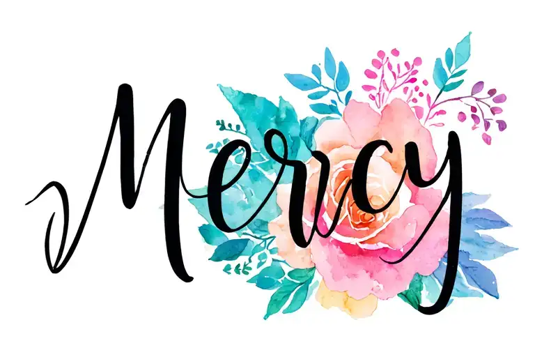 Word Mercy Written Within